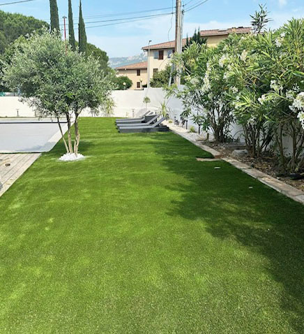 Espace extérieur aménagé par GREEN SIGNATURE